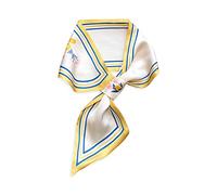 LumiSyne Sciarpa Di Seta Stretta Donna Design Facile Tirare Per Passare Stile Vintage Francese Sottile Lunga Collo Sciarpe Leggera Raso Foulard Piccolo Fascia Per Capelli Copricapo Fazzoletto Nastro