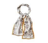 LumiSyne Sciarpa Di Seta Stretta Donna Disegno Paisley Motivo a Righe Skinny Sciarpa Leggera Fazzoletto Da Collo Fascia Per Capelli Wristband Testa Decorazione Piccola Sciarpa