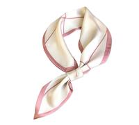 LumiSyne Sciarpa Di Seta Stretta Facile Tirare Per Passare Stile Vintage Francese Motivo a Pois Linea Sottile Lunga Fazzoletto Da Collo Raso Foulard Piccolo Fascia Per Capelli Copricapo Sciarpe Nastro