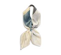 LumiSyne Sciarpe Di Seta Donna Classica a Righe Geometrico Cuciture Colorate Paisley Grande Foulard Quadrata 90x90 Stile Pendolare Fazzoletto Da Collo Fascia Per Capelli Decorazione Moda Sciarpe Calda