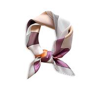 LumiSyne Sciarpe Di Seta Donna Foulard Quadrata Modello Di Gatto Raso Seta Morbida Calda Sciarpa Al Collo Stile Per Il Tempo Libero Decorazione Moda Fazzoletto Fascia Per Capelli Primavera Autunno