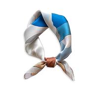 LumiSyne Sciarpe Di Seta Donna Foulard Quadrata Modello Di Gatto Raso Seta Morbida Calda Sciarpa Al Collo Stile Per Il Tempo Libero Decorazione Moda Fazzoletto Fascia Per Capelli Primavera Autunno