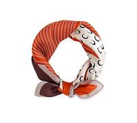 LumiSyne Sciarpe Di Seta Donna Foulard Quadrata Modello Di Luna Raso Seta Morbida Calda Sciarpa Al Collo Stile Per Il Tempo Libero Decorazione Moda Fazzoletto Fascia Per Capelli Primavera Autunno