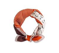 LumiSyne Sciarpe Di Seta Donna Foulard Quadrata Modello Di Luna Raso Seta Morbida Calda Sciarpa Al Collo Stile Per Il Tempo Libero Decorazione Moda Fazzoletto Fascia Per Capelli Primavera Autunno