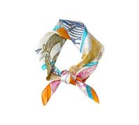 LumiSyne Sciarpe Di Seta Donna Piccolo Foulard Quadrato Artistico Astratta Stampa Animalier Morbido Leggera Bandane Fascia Per Capelli Fazzoletto Wristband Decorazione Copricapo