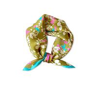 LumiSyne Sciarpe Di Seta Donna Piccolo Foulard Quadrato Stampata Catena Vintage Tinta Unita Morbido Leggera Bandane Fascia Per Capelli Fazzoletto Wristband Decorazione Copricapo