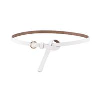 LumiSyne Skinny Cintura In Pelle Da Donna Pelle Morbida Moda Semplice Cintura In Vita Annodata Cintura Sottile Cinture Decorativa Per Vestito Camicia Soprabito Jeans Pantaloni
