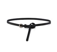 LumiSyne Skinny Cintura In Pelle Da Donna Pelle Morbida Moda Semplice Cintura In Vita Annodata Cintura Sottile Cinture Decorativa Per Vestito Camicia Soprabito Jeans Pantaloni