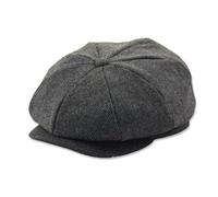 LumiSyne Vintage Berretto Piatto Coppola Uomo Donna 8 Pannelli Cappello Baker Boy Tweed a Spina di Pesce Misto Lana Regolabile Baschi Scozzesi Berretto Gatsby Newsboy cap Cappellino Autunno Invernale