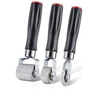 LUMITECO Rullo per cuciture audio per auto, confezione da 3 pezzi, rullo per isolamento acustico, strumento di isolamento acustico per auto, installazione di applicazioni fonoassorbenti in metallo