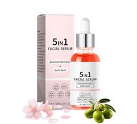 Lumivelle Anti-Wrinkle Serum, Lumivelle 5-in-1 Facial Cream, Anti-Aging Serum Essence Oil Hydration Moisturizing And Firming, Reduce Fine Lines for All Skin Types (1)