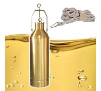 Lumivex Attrezzatura per Prove di Laboratorio Campionatore Bottiglia for l'estrazione di Campioni Olio, Kit Estrazione da 300/500/1000 ml analisi carburanti, Ingranaggi, e(1000ml/35.2ft oz)