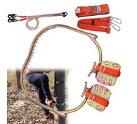 Lumivex Picchetti for Arrampicata sugli Alberi for Kit di Lavoro, 1 Paio Attrezzi for for Raccogliere Frutta, Cocco, picchetti for su Pali Legno(15-30cm/5.9-11.8inch)