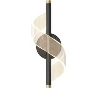 Lumo a Parete a LED Semplice Creativa a Forma di S Lampada acrilica Arredamento Interno Illuminazione Montare Appunti sconceo 3 Colori dimmerabile per Soggiorno corridoio Camera da Letto Balcone