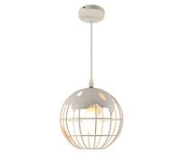 Lumo Geometrico Creativo a 1 Luce Globe Light a Sospensione Moderna MODERTRIALE METALLE LAMPAGNO APPUGGIO Regolabile LAMPAGGIO PENDANTE per Il TEDA Camera da BEDE Fatto in Cina