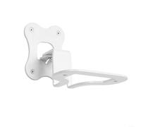 LumoCheefy Supporto da parete in metallo per Harman per altoparlanti Kardon Enchant, supporto regolabile con cuscinetti in silicone, salvaspazio, bianco