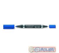 LUMOCOLOR 10PZ DUO BLU PENNARELLO STAEDTLER