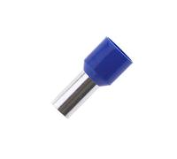 Lumonic 100 ghiere isolate blu 16mm² I La lunghezza è di 12mm, il diametro del collare in plastica è di 8,8mm I Stagnato per proteggere dalla corrosione