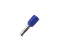 Lumonic 100 ghiere isolate da 2,5mm² blu I La lunghezza è di 8mm, il diametro del collare in plastica è di 4,2mm I Stagnato per proteggere dalla corrosione