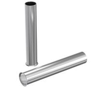 Lumonic 100 x 1,5mm² puntali nudi non isolati I La lunghezza è di 10mm I Stagnato per proteggere dalla corrosione | Puntali, puntali per cavi, manicotti per cavi, puntale