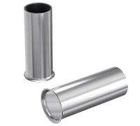 Lumonic 100 x 10mm² puntali nudi non isolati I La lunghezza è di 12mm I Stagnato per proteggere dalla corrosione | Ghiere, ghiere per cavi, manicotti