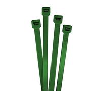 Lumonic 100x fascette 430 x 9mm I Fascette verdi di qualità industriale I Fascette resistenti ai raggi UV, fascette resistenti alle intemperie, fascet