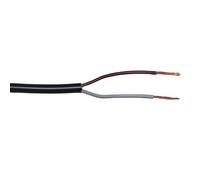 Lumonic 10m FLRYY Cavo del veicolo 2x0,35mm² nero | A 2 fili | Cavo per rimorchio | Cavo multiplo per autoveicoli | Resistente agli oli e ai carburanti, ritardante di fiamma | Bassa tensione
