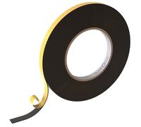 Lumonic 10m Nastro sigillante EPDM autoadesivo 10mm x 1mm I nastro per finestre e porte I guarnizione per finestre, porte, guarnizione in gomma per protezione dal freddo