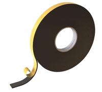 Lumonic 10m Nastro sigillante EPDM autoadesivo 20mm x 3mm I nastro per finestre e porte I guarnizione per finestre, porte, guarnizione in gomma per protezione dal freddo