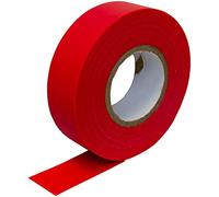 Lumonic 10x 1 rotolo di nastro isolante in PVC 19mm x 20m nastro adesivo rosso Isotape I Adatto per elettricisti e hobbisti I Nastro isolante in varie lunghezze e colori