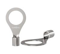 Lumonic 25x terminali a crimpare vuoti 1,5-2,5mm² I terminali a crimpare M8 non isolati I capicorda M8, capicorda tubolare 1,5mm2 2,5mm2 occhiello, connettore a crimpare