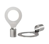 Lumonic 25x terminali a crimpare vuoti 6-10mm² I terminali a crimpare M12 non isolati I capicorda M12, capicorda tubolari 6mm2 10mm2 capicorda ad anello, connettori a crimpare