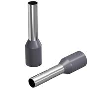 Lumonic 50 ghiere isolate da 4mm² grigio I La lunghezza è di 11mm, il diametro del collare in plastica è di 4,8mm I Stagnato per proteggere dalla corrosione