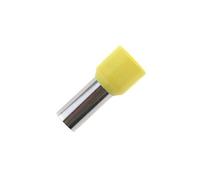 Lumonic 50 x 25mm² ghiere isolate gialle I La lunghezza è di 16mm, il diametro del collare in plastica è di 11,2mm I Stagnato per proteggere dalla corrosione