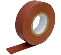 Lumonic 5x 1 rotolo di nastro isolante in PVC 19mm x 20m nastro adesivo marrone Isotape I Adatto per elettricisti e hobbisti I Nastro isolante in varie lunghezze e colori