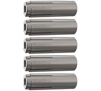 Lumonic 5x bullone di ancoraggio M16 x 65 zincato I Da utilizzare come ancoraggio metallico, ancoraggio a bullone, fulmine I Per vari tipi di fissaggi passanti