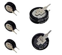 Lumonic 5x Supercap 0,22F 5,5V V-Type | EDLC direttamente applicabile, ad alta capacità | Monoblocco a 5,5 V - non è necessario il bilanciamento | Protezione da sfarfallio, backup, PLC, riscaldamento