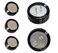 Lumonic 5x Supercap 1,5F 5,5V C-Type | EDLC direttamente applicabile, ad alta capacità | Monoblocco a 5,5 V - non è necessario il bilanciamento | Protezione da sfarfallio, backup, PLC, riscaldamento