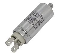 Lumonic condensatore di avviamento Hydra MKP-500 3-A [incl. spina 6,3x0,8mm] | condensatore motore 3µF 470V 25x58mm I condensatore con custodia in met