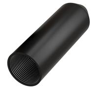 Lumonic I Cappuccio terminale termorestringente con adesivo I 12 -> 4mm I nero I Rapporto 3:1 I poliolefina reticolata I Cappuccio termoretraibile I per cavi, tubi e corde