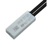Lumonic Interruttore termico 45°C Contatto NC 250V 5A Cavo Interruttore di temperatura termostato HKW9700 Bimetal Protezione termica