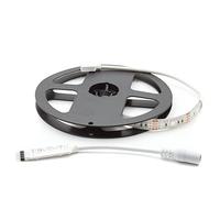 Lumonic LED Strip 0,3m RGB striscia LED 5V IP65 9LEDs 30 LED/m SMD5050 I striscia LED cambia colore I striscia LED 30cm, nastro LED, striscia luminosa