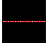 Lumonic LED Strip 1m Striscia LED rossa 12V IP65 60LEDs 60 LED/m SMD2835 I Striscia LED I Striscia LED 100cm, Banda LED, Tronco LED