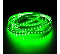 Lumonic LED Strip 5m Verde LED Bar 24V IP20 600LEDs 120 LED/m SMD2835 I Striscia LED I Striscia LED 500cm, Banda LED, Canalizzazioni LED
