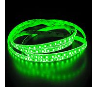 Lumonic LED Strip 5m Verde LED Bar 24V IP65 600LEDs 120 LED/m SMD2835 I Striscia LED I Striscia LED 500cm, Banda LED, Tronco LED
