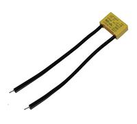 Lumonic MKP Condensatore di soppressione delle interferenze | 0,1µF 275V AC I 2-Pin Connessione I 2-Pin I 0,1uF, 100nF I Condensatore contro lo sfarfa