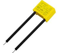 Lumonic MKP Condensatore di soppressione delle interferenze | 0,33µF 275V AC I 2-Pin Connessione I 2-Pin I 0,33uF, 330nF I Condensatore contro lo sfar