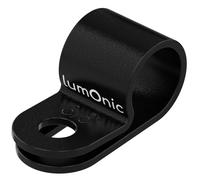 Lumonic Set di clip per cavi 100x P-Clip I Perfettamente adatto per cavi con diametro di 9mm 3/8" I Anche come: Clip per cavi, fissaggi per cavi e morsetti per chassis utilizzabili