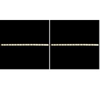 Lumonic Striscia LED 0,5 m, luce bianca calda, 3000 K, 12 V, IP65, 30 LED, 60 LED/m, SMD2835, striscia I 50 cm, nastro luminoso (Confezione da 2)