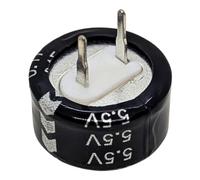Lumonic Supercap 0,1F 5,5V C-Type | EDLC direttamente applicabile, ad alta capacità | Monoblocco a 5,5 V - non è necessario il bilanciamento | Protezione da sfarfallio, backup, PLC, riscaldamento